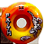 RODA FAITH 53MM 101a TIGRE Laranja/Amarela IMPORTADA USA - Imagem 2