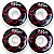 Roda Black Sheep RED 53mm Profissional - Imagem 1