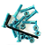 Parafusos de Base Premium Blue Black Sheep - Imagem 2