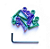 Parafuso De Base Premium Black Sheep Purple Green - Imagem 2