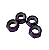 Porcas Truck skate - Black sheep Purple - Imagem 2
