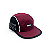 Boné Five Panel Outline Bordô - Imagem 1