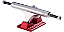 TRUCK ACE CLASSIC SILVER/RED 33mm - Imagem 2