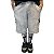 Bermuda Cargo Jeans Cinza Claro Your Face - Imagem 4