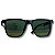 Óculos de Sol Quadrado Preto/Verde Fosco Bang Life - Imagem 1