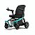 Cadeira de Rodas Motorizada Slim Bateria Litium - Capacidade 130 kilos - Power Lite - Imagem 7