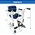 Cadeira de Transferência Apoio Manual Acamados e Cadeirantes W810 Capacidade 135 kg-Winner - Imagem 5