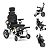 Cadeira de Rodas Motorizada Elétrica Reclinável W203-RM Capacidade 120 kg-Winner - Imagem 6