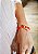 Pulseira Dourada Cristais Coral - Imagem 3