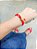 Pulseira Dourada Cristais Coral - Imagem 4