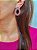 Brinco Cristais Rosa - Imagem 3