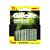 Carga Para Aparelho de Barbear Gillette Mach3 Sensitive Refil 4 Cartuchos - Imagem 1