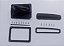 Kit Completo Aros Pretos Coifa Preta Console 79 A 80 - Imagem 1