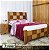 Cama Casal de Madeira Xadrez Filete - Imagem 1