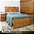 Cama Casal de Madeira Xadrez Lisa - Imagem 2