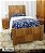 Cama Solteiro de Madeira Xadrez Fiete - Imagem 2