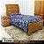 Cama Solteiro de Madeira Lisa - Imagem 2
