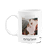 Caneca 325ml - Personalizar com duas fotos e duas datas - Nosso amor - Imagem 1