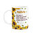 Caneca 325ml - Personalizar com nome - Mãe girassol - Imagem 1