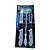 KIT CHURRASCO C/ 3 PCS, 1 FACA, 1 GARFO, 1 AFIADOR-  VL0220 - Imagem 1