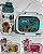 KIT INFANTIL MARMITA 18.5X13.5X6CM  COPO C  TAMPA 580ML  GARFO E COLHER TOP2085 - Imagem 1