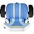 Cadeira Gamer Cooler Master Caliber X2, Street Fighter Edition Chun-li - Branco/Azul - Imagem 7