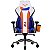 Cadeira Gamer Cooler Master Caliber X2, Street Fighter Edition Luke - Branco/Azul - Imagem 1