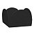 Forminhas para Doces 4 Pétalas - Preto - 50 unidades - Nc Toys - Kafe Embalagens - Imagem 1