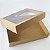 Caixa com Visor S5 Kraft (16x22x4cm) 10 unidades - ASSK - Kafe Embalagens - Imagem 2