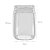 Pote de Vidro Berlim 600ml - 01 unidade - Kafe Embalagens - Imagem 3