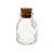 Pote de Vidro Sais 50ml Tampa de Rolha - 01 unidade - Kafe Embalagens - Imagem 1