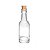 Mini Garrafa de Vidro 50ml com Tampa de Rolha - 01 unidade - Kafe Embalagens - Imagem 1