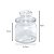 Pote de Vidro Hermético Tampa Flor 165ml - 01 unidade - Kafe Embalagens - Imagem 2