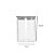 Pote de Vidro Hermético com Tampa de Bambu 180ml 10x5cm - 01 unidade - Kafe Embalagens - Imagem 2