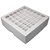 Caixa com Visor S3 Vazada Cores 14x14x4cm 10 unidades  ASSK  Kafe Embalagens - Imagem 1