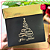 Caixa Cubo Panetone Premium Natal 05 unidades Kafe Embalagens - Imagem 1