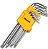 Jogo de Chave Torx T10 a T50 9 Peças Curto Titanium - Imagem 1