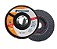 Disco Flap Pró 4.1/2 Pol. 115x22mm Grão 120 - 394 - Berwanger - Imagem 1