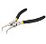 Alicate para Anel Interno Bico Curvo 6.1/2 Pol. - 3662000165 - Vonder - Imagem 1