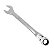 Chave Combinada com Catraca Articulada 13mm - Pantools - Imagem 3