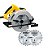 Serra Circular 7-1/4 Pol. 1600w com 2 Discos - Sc16d2-b2 - Stanley - Imagem 1