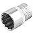 Soquete Estriado Encaixe de 1/2 21mm - 304100336 - Gedore Red - Imagem 2