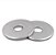Arruela de Funileiro Aba Larga 1/2 Pol. Inox 18.8/304 - 100 Unidades - Imagem 4
