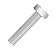 Parafuso Sextavado M12x150 Rosca Inteira Ma 8.8 Zincado Branco - 100 Unidades - Imagem 1