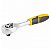 Catraca Reversível para Soquete Encaixe 1/4 Pol. X 150mm com Cabo Emborrachado - 3059500140 - Vonder - Imagem 1