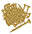 Parafuso Madeira 5.0x22mm Phillips Chata Chipboard - 100 Unidades - Imagem 2
