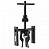 Extrator de Rolamentos Internos 1/2 a 2 Pol. 3 Garras - 6510003110 - Vonder - Imagem 1