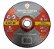 Disco de Desbaste 7 Pol. X 1/4 (6,3mm) X 7/8 Pol. Weld-grind - Unidade - Sc Weld - Imagem 1