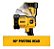 Lanterna Spotlight Led 1500lm a Bateria 20v - Dcl043 - Dewalt - Imagem 5