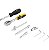 Jogo de Soquetes e Ponteiras com Encaixe de 1/4 Pol. 4mm a 13mm com 33 Peças - 3029014033 - Vonder - Imagem 3